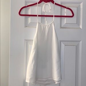 Tobi white halter top